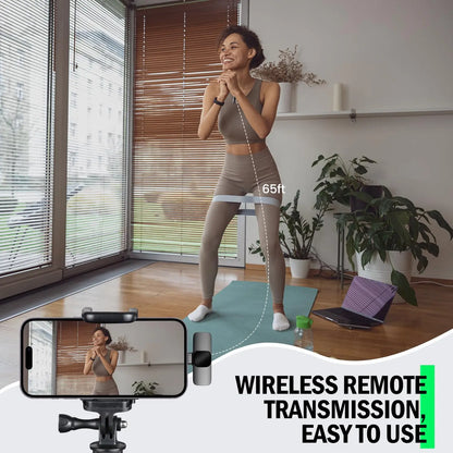 Premium Wireless Lavalier Microphone for Creators