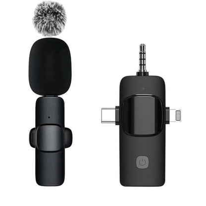 Premium Wireless Lavalier Microphone for Creators